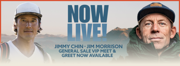 Meet & Greet Tickets With Jimmy Chin and Jim Morrison Are Now Live